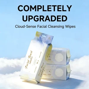 Disposable Non Woven Biodegradable Face Towel 20x20cm Soft Skin Friendly for Spa Salon Facial Cleansing Hygiene
