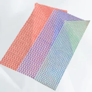 Disposable Nonwoven Cleaning Dish Cloth Rectangle Towel Rolls Kitchen Paper Towels