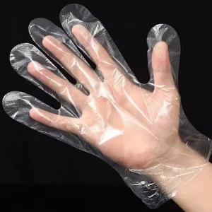 Disposable PE Gloves Medium Individual Packed Food Grade Soft Eco Friendly Waterproof Household Gloves for Food Restaurant