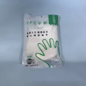 Disposable PE Household Gloves Anti Static Plastic Gloves for Cleaning Cooking Restaurant Kitchen Accessories
