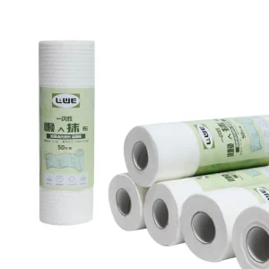 Disposable Paper Square Cleansing Towel Eco Friendly Degradable Quick Drying Portable for Party Use and Hotels