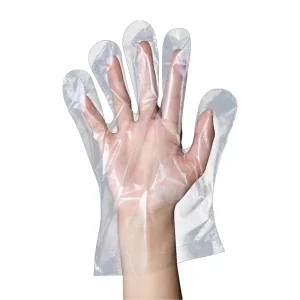 Disposable Plastic Gloves Transparent Eco friendly Cooking Gloves Household Kitchen Food Mittens Dinning Cleaning Gloves