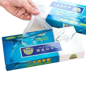 Disposable Plastic Household Gloves for Kitchen and Restaurant Food Usage