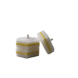 Disposable Sustainable Rectangle Sponge Toilet Brush Replacement Head