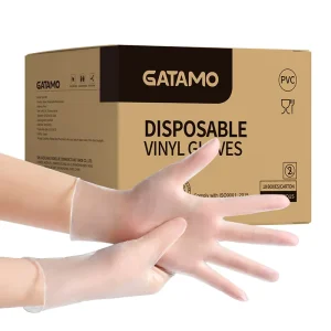 Disposable Vinyl Gloves Anti Slip Waterproof Customizable Color Multi Purpose Household Food Grade Powder Free