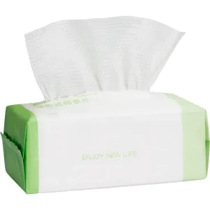 Disposable Viscose Face Towel Ultra Soft Thick Washcloths Biodegradable Facial Towels Lint Free Towelettes Household