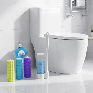 Disposable Wall Mounted Toilet Brush PP Material Cleaning Tool for Bathroom Accessories