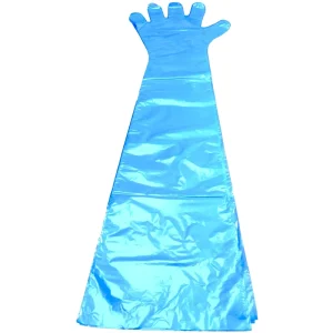 Disposable Waterproof PE Long Sleeve Gloves Plastic Household Cleaning Kitchen Dishwashing Gloves