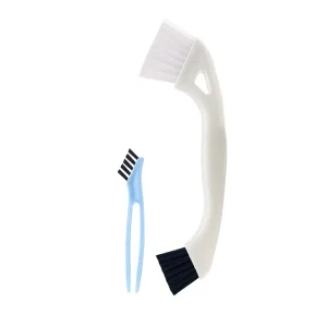 Double Head Multipurpose Brush with a Mini Brush for Household Cleaning