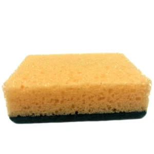 Double Side Kitchen Cleaning Brush Sponge Block Household Dishwashing Sponge Rectangle Shape