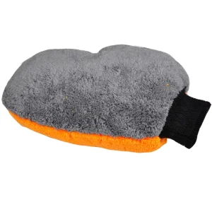 Double Sided Coral Fleece Microfiber Gloves Quick Dry Cleaning Mittens for House and Car for Car Towels