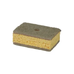 Double Sided Eco Friendly Kitchen Scouring Pad Scrub & Multi Purpose Square Shape 2mm Thick High Water Absorption