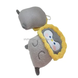 Double-Sided Powerful Dishwashing Scrub Sponge Heavy Duty Scouring Pad Kitchen Cleaning Sponges