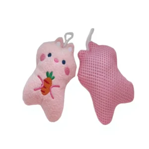 Double Sided Powerful Dishwashing Scrub Sponge Heavy Duty Scouring Pad Kitchen Cleaning Sponges