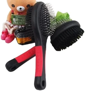 Double Sides Dog Comb Pet 2 Faces Puppy Brush Pet Fur Grooming Tool for Long and Short Hair Dogs
