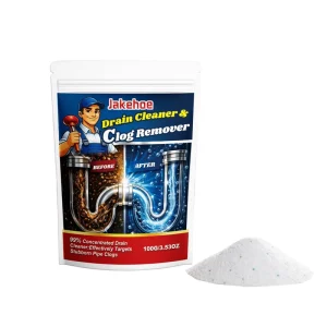 Drain Cleaner Cleans Kitchen Sink Pipes Removes Odors and Grime and Unclogs Drains