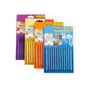 Drain Cleaner Stick Keeps Drains and Pipes Clear Odor Free Sink Cleaner Sewer Cleaning Rod