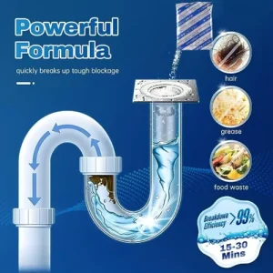 Drain Clog Remover Drain Cleaner Hair Clog Removers for Clogged Drains and Pipes