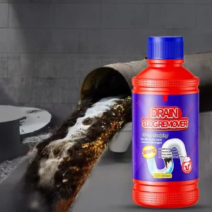 Drain Clog Remover Effective Descaling Clog Remover for Toilet Pipeline with Environmental Material