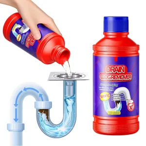 Drain Clog Remover High Efficiency Hair Grease Clog Remover for Bathroom Kitchen with Easy Operation