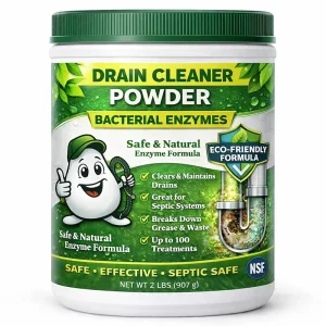 Drain Clog Remover Powder Drain Cleaner Powder for Pipes and Drains Fast Acting Formula OEM Private Label