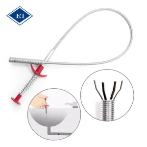 Drain Snake Cleaner Sticks Clog Remover Cleaning Tools Spring Pipe Dredging Flexible Pick up Tool