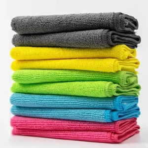 Durable Household Multipurpose Kitchen Cleaning Towel Microfiber Cleaning Cloth 40X40cm