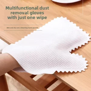Durable Medium Thickness Cotton Cleaning Gloves