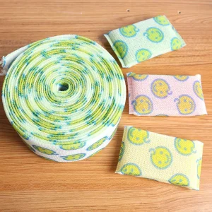 Durable Mesh Scouring Pad 3PK Non Scratch Scouring Pad Durable & Odor Resistant