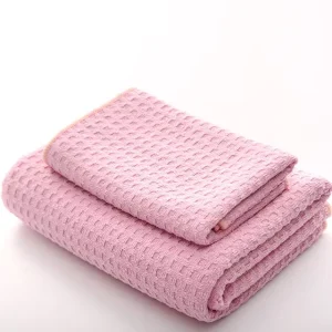 Durable Microfiber Dish Cloth Super Water Absorbency Strong Grease Resistant for Home Daily Kitchen Use