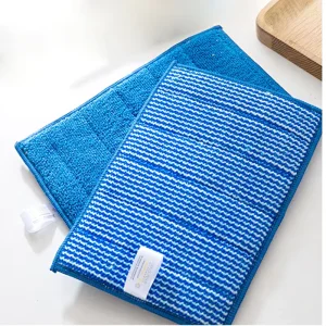 Durable Multi-Purpose Microfiber Scrub Sponges Kitchen Scouring Sponges & Pads