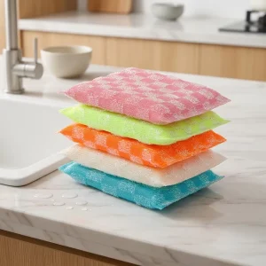 Durable Quick Dry Multifunctional Kitchen Cleaning Sponge for Washing Dishes