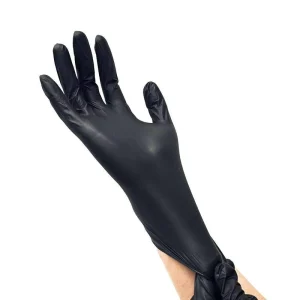 Durable Reusable Flexible Multi-Color Nitrile Gloves Waterproof Oil-Proof Household Kitchen Food Use