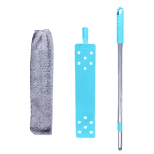 Dust Mop Floor Ceiling Cleaning Mop Long Handle Broom Bed Bottom Dust Cleaner Sofa Dust Removal Brush Household Cleaning Tool