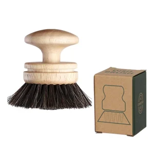 EF-079 Eco Friendly Scrubbers Natural Bristle Wooden Dish Brush No Scratch Dish Brush Soft Hosehair Kitchen Tank Brush