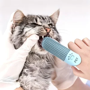 Easy Cleaning Anti Stone Effective 360 Degree Puppy Pet Dog Tooth Brush Reusable Pet Dental Care Brush