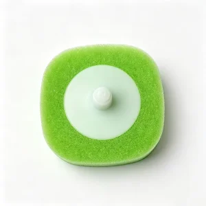Easy Clip Mess Free Replacement Toilet Brush Heads Sponge Scouring Pads