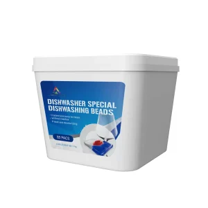 Easy to Use Eco Friendly Lemon Scented Dishwasher Detergent Capsules