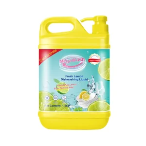 Eco 2 L Detergent Household Dishwashing Liquid Detergent for Tableware Fruit Vegetable Cups