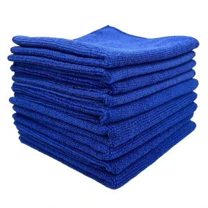 Eco Friendly 250gsm Quick Dry Absorbent Microfiber Towel 30x30cm Bulk Packaging for Household Kitchen Car Cleaning