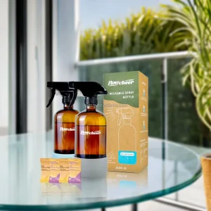 Eco Friendly All Purpose Cleaner Kit Vegan Formula with Solid Multifunction Cleaning Tablets