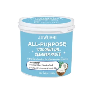 Eco Friendly All Purpose Cleaner Paste Coconut Oil Based Safe for Ceramic Tiles PVC Steel Non Abrasive Gentle Formula1000g