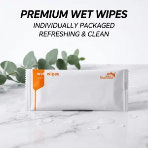 Eco Friendly Antibacterial Extra Soft Hand Wipes Individually Wrapped for Cleaning Supplies Use