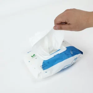 Eco-Friendly Antibacterial Fresh Scent Wet Wipes Comfortable Daily Hand & Face Cleaning 80 Pieces 20x15cm Pack