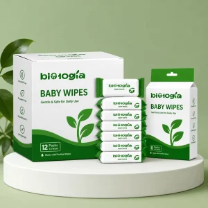 Eco-Friendly Antibacterial Portable Mini Household Flushable Non Woven Baby Hand Cleansing Wipes 15x20cm Independent Extra Soft