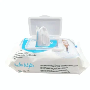Eco Friendly Bamboo Biodegradable Soft Cotton 80pcs OEM Baby Care Antiseptic Disinfection Wipe Scented Cleansing Wipes Wipe