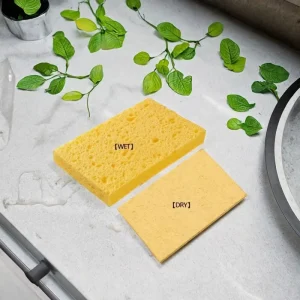 Eco Friendly Biodegradable Portable Products Daily Use Compressed Cellulose Sponge Cellulose Kitchen Sponge