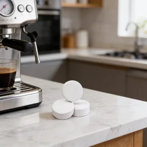 Eco Friendly Coffee Machine Cleaner Tablets with 30-50% Active Ingredients Model WF-006