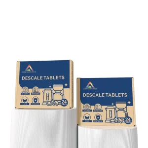 Eco Friendly Coffee Machine Cleaning Tablet Descaling Agent 80% Active Ingredients Remove Stain Professional