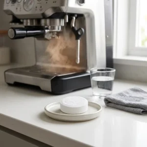 Eco Friendly Coffee Machine Cleaning Tablets Universal Espresso Machine Descaler Tabs with 50%-80% Active Ingredient